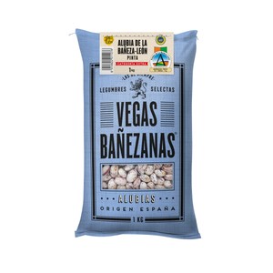 Vegas Bañezanas Alubia Pinta 1 Kg. 1000 G