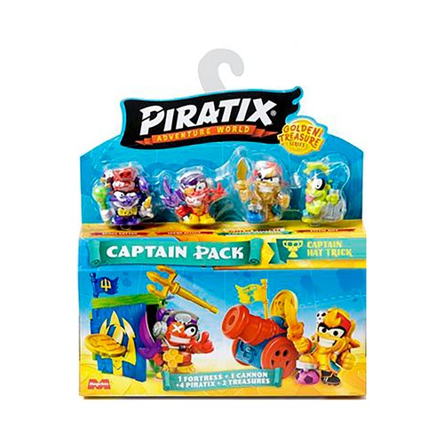 PIRATIX GOLDEN TREASURE - CAPTAIN PACK.MAGICBOX