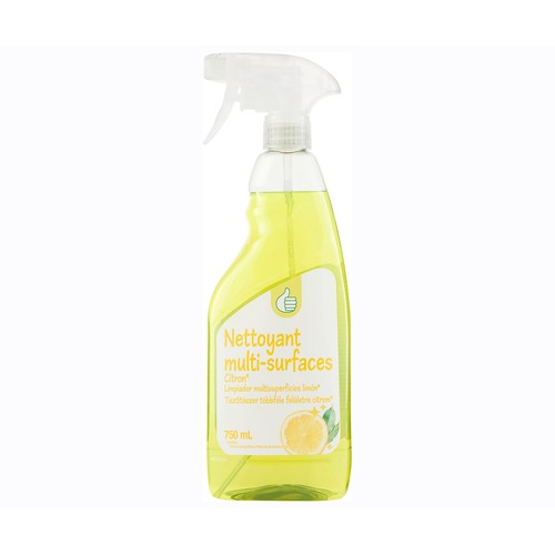 PRODUCTO ALCAMPO Limpiador multi superficies spray limón 750 ml.