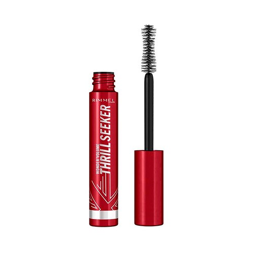RIMMEL Thrill seeker Tono 001 Black Máscara de pestañas efecto volumen y longuitud.