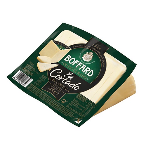 BOFFARD Cuña cortada queso curado BOFFARD 200 g.