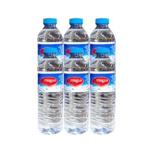 ESMIAGUA Agua mineral botella de 50 cl, pack de 6 uds.