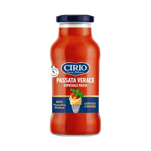 CIRIO Salsa para pasta elaborada con tomate 100% italiano bote 350 g.