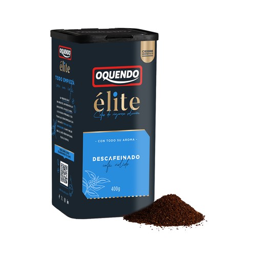 OQUENDO Café molido descafeinado 400 g.