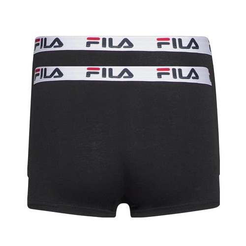Pack 2 boxer FILA, color negro, talla L