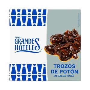 Trozos de potón en tinta 72 g.