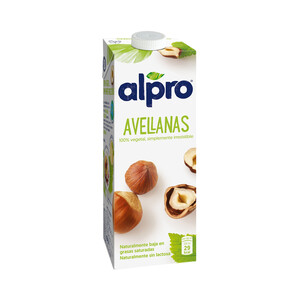 ALPRO Bebida de avellanas 100% vegetal, baja en grasas saturadas ALPRO 1 l.