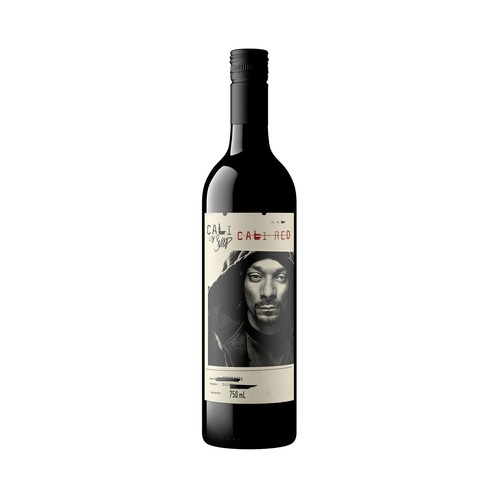 CALI RED By Snoop  Vino tinto elaborado en California botella 75 cl.