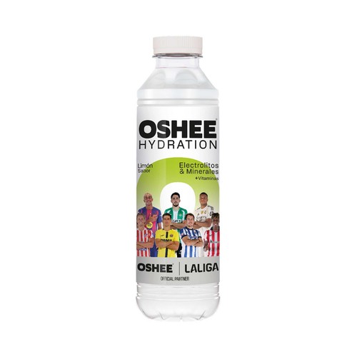 OSHEE Bebida isotónica de limón 555 ml.