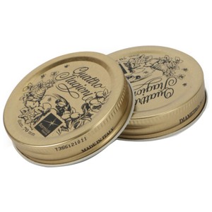 Imagen de Set de 2 tapas para botes de conserva con diseño 