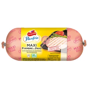 CAMPOFRÍO Fiambre de pavo sin colorantes, especial para plancha CAMPOFRIO Pavofrio 1 kg.