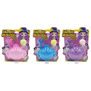 Juego de slime Caldero hechicero, color surtido, BIZAK.