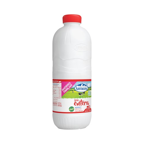 CENTRAL LECHERA ASTURIANA Leche entera de vaca, de origen española 2.2 l.