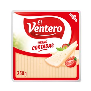 Imagen de EL VENTERO Queso cortado tierno EL VENTERO CORTADITAS 250 g.