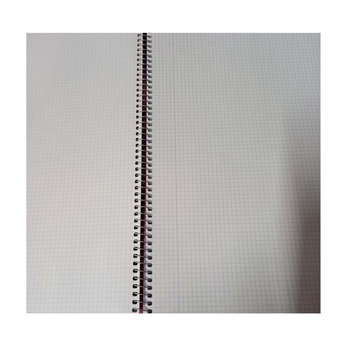 Cuaderno A4 cuadrícula 4x4 80 hojas con margen, PRODUCTO ECONÓMICO ALCAMPO.