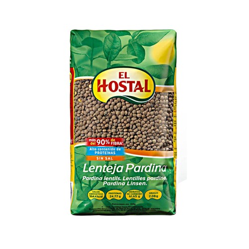 Lentejas Pardina EL HOSTAL 1 kg
