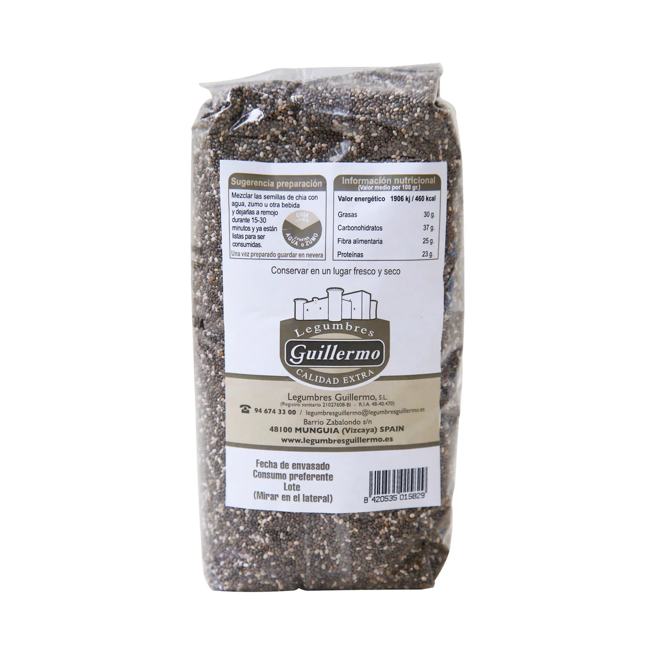 Chia 500 g.