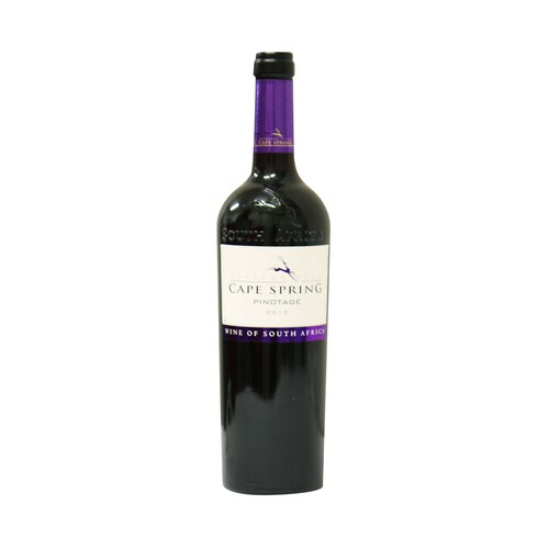 CAPE SPRING Vino tinto de South Africa botella de 75 cl.