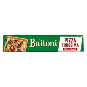 BUITONI Masa rectangular fina y crujiente, para pizza 260 g.