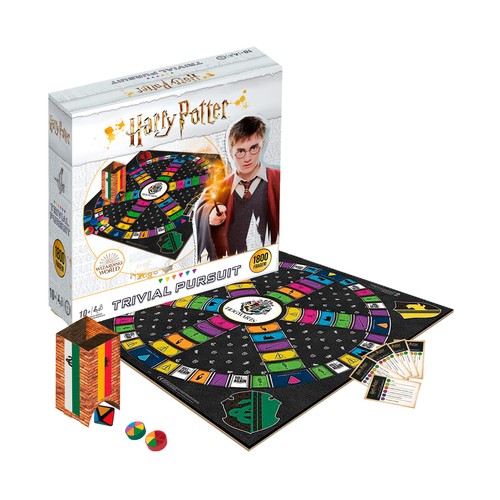 Juego de mesa de peguntas y respuestas Trivial Harry Potter, más de 2 jugadores, WINNING MOVES.