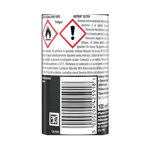 AUTAN Repelente ultra spray 100ml