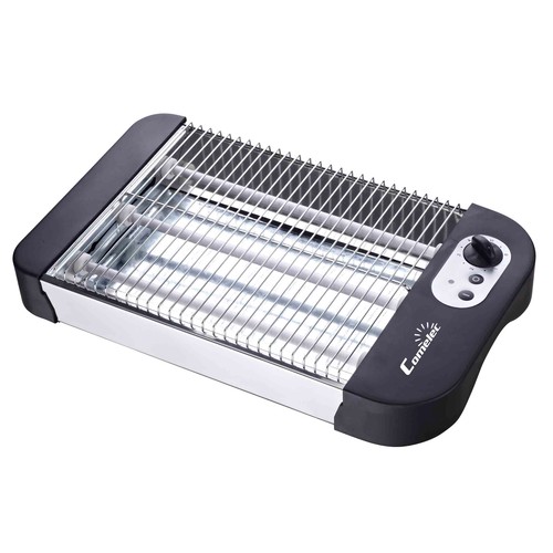 Tostador horizontal COMELEC TP 7065, 900W, temporizador, avisador acústico, extraplano.