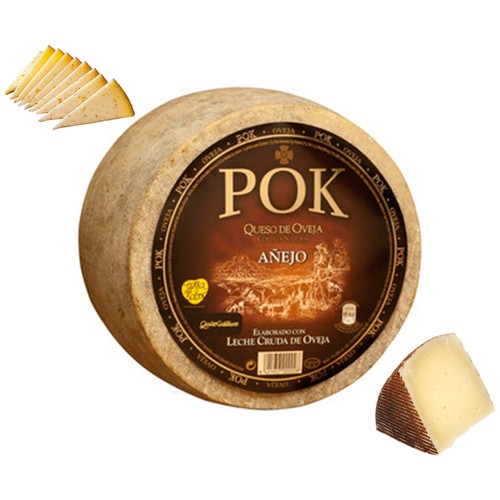 POK Queso puro de oveja añejo 12 Meses. - Tapeo 3 a 5 mm
