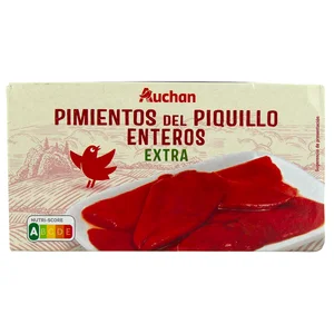 PRODUCTO ALCAMPO Pimientos del Piquillo enteros, categoria extra 150 g.