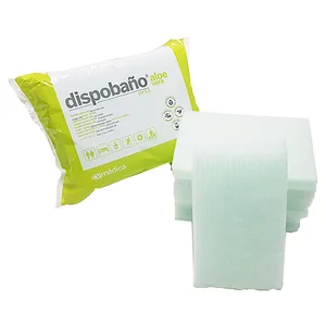 DISPOBAÑO Esponjas jabonosas con aloe vera y pH 5.5 24 uds.