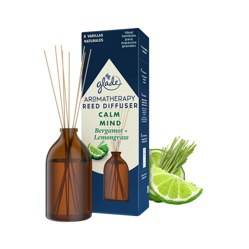 GLADE Varillas ambientador Calm Mind (bergamota + limón) GALDE