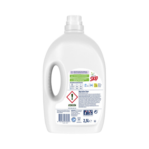 SKIP Detergente líquido SKIP ACTIVE CLEAN 50 lav.