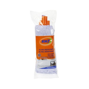 Fregona de microfibra ultra resistente, para uso diario.