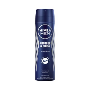 NIVEA Men protege & cuida Desodorante en spray para hombre, antitranspirante hasta 48 horas 200 ml.