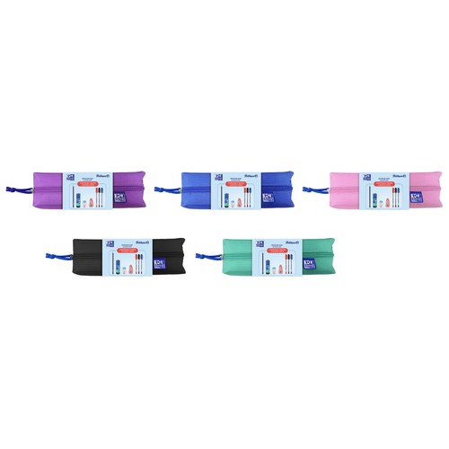 Set escolar portatodo Rectangular Teens, OXFORD Pelikan Mediano color Vivos surtidos