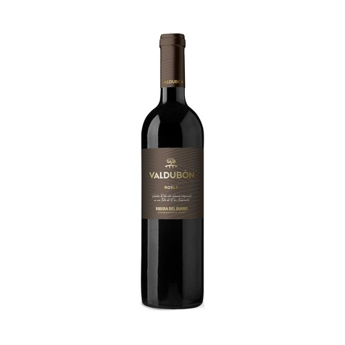VALDUBÓN  Vino tinto roble con D.O. Ribera del Duero botella 75 cl.