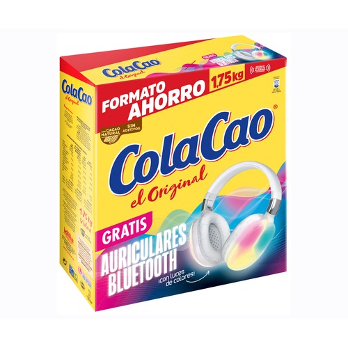 Cacao en polvo soluble COLACAO Original 1,75 Kg.