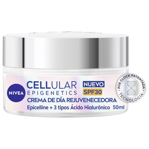 NIVEA Cellular epigenetics Crema de día rejuvenecedora con FPS 30 50 ml.