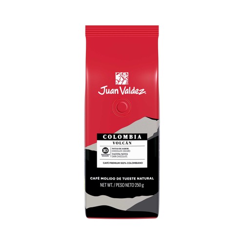JUAN VALDEZ Café molido Colombia Volcán 250 g.
