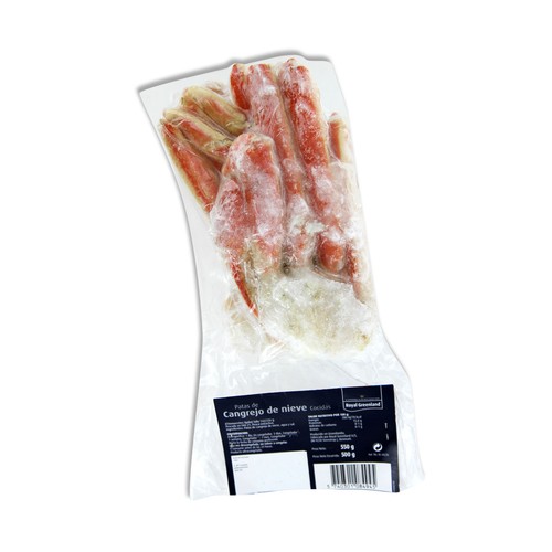 LUXUS Patas cocidas de cangrejo de la nieve LUXUS 500 g.