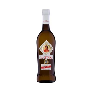 LA GITANA  Vino manzanilla con D.O. Manzanilla Sanlúcar de Barrameda LA GITANA botella de 50 cl.