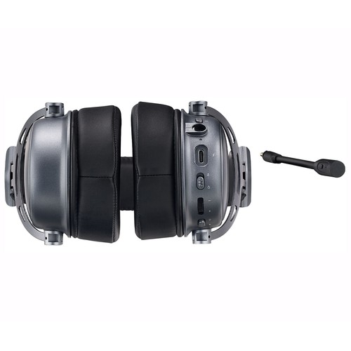 Auriculares diadema gaming RAPOO VH800 226364, bluetooth, color negro y gris, 46 horas de autonomía, cancelación de ruido