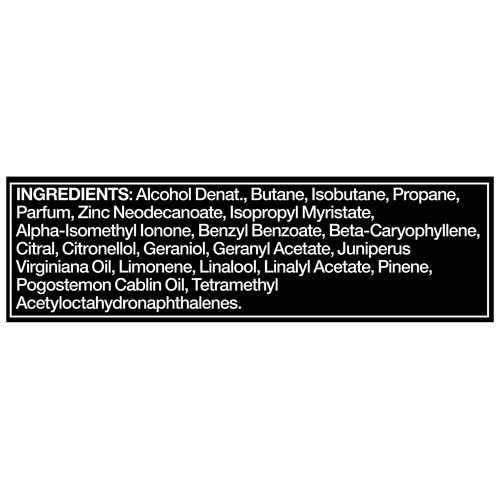 AXE Black Desodorante en spray para hombre antitranspirante hasta 48 horas 150 ml.