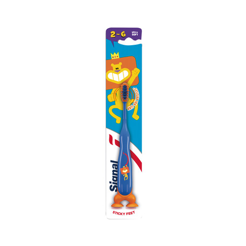 SIGNAL Cepillo de dientes infantil (2 a 6 años), con filamentos ultra suaves SIGNAL Kids.