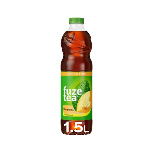 FUZE TEA Bebida te mango piña original botella 1,5 l.