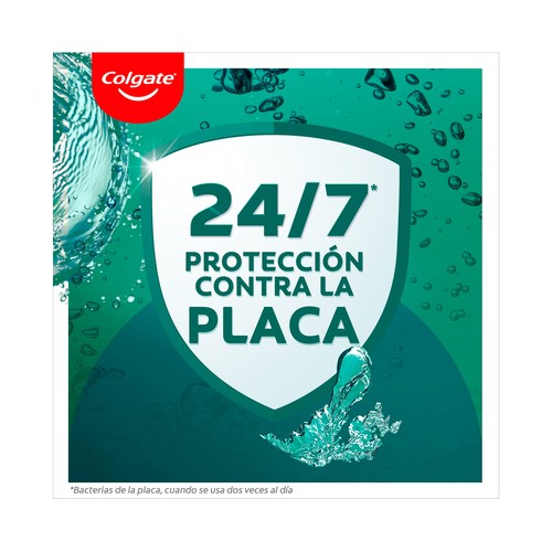 COLGATE Plax Enjuague bucal de uso dario, sin alcohol y con sabor a menta suave 1 l.