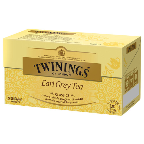 Té Earl Grey TWININGS 20 Uds 40g