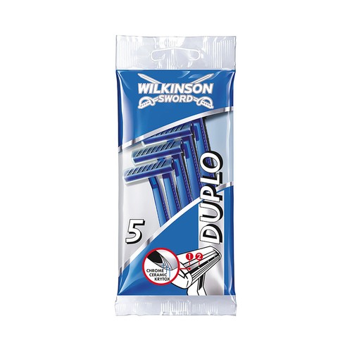 WILKINSON Dupo Cuchillas desechables con dos hojas cromo-cerámicas 5 uds.