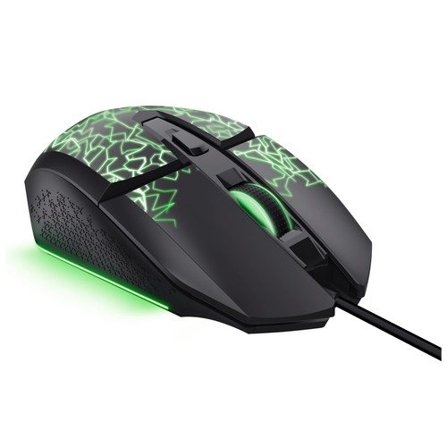Ratón gaming con cable, iluminación LED, TRUST Felox illuminated GXT 113 