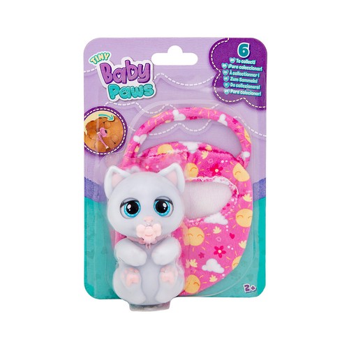 Bolso con mascota de peluche con funciones baby paws , surtido de diseños, IMC TOYS.