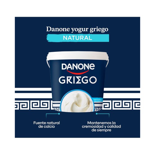 DANONE Yogur griego natural 920 g.